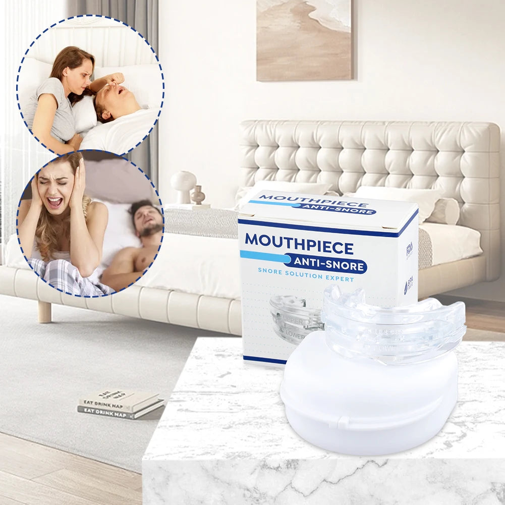 New Mouth Guard Anti-Snoring Teeth Mouthpiece