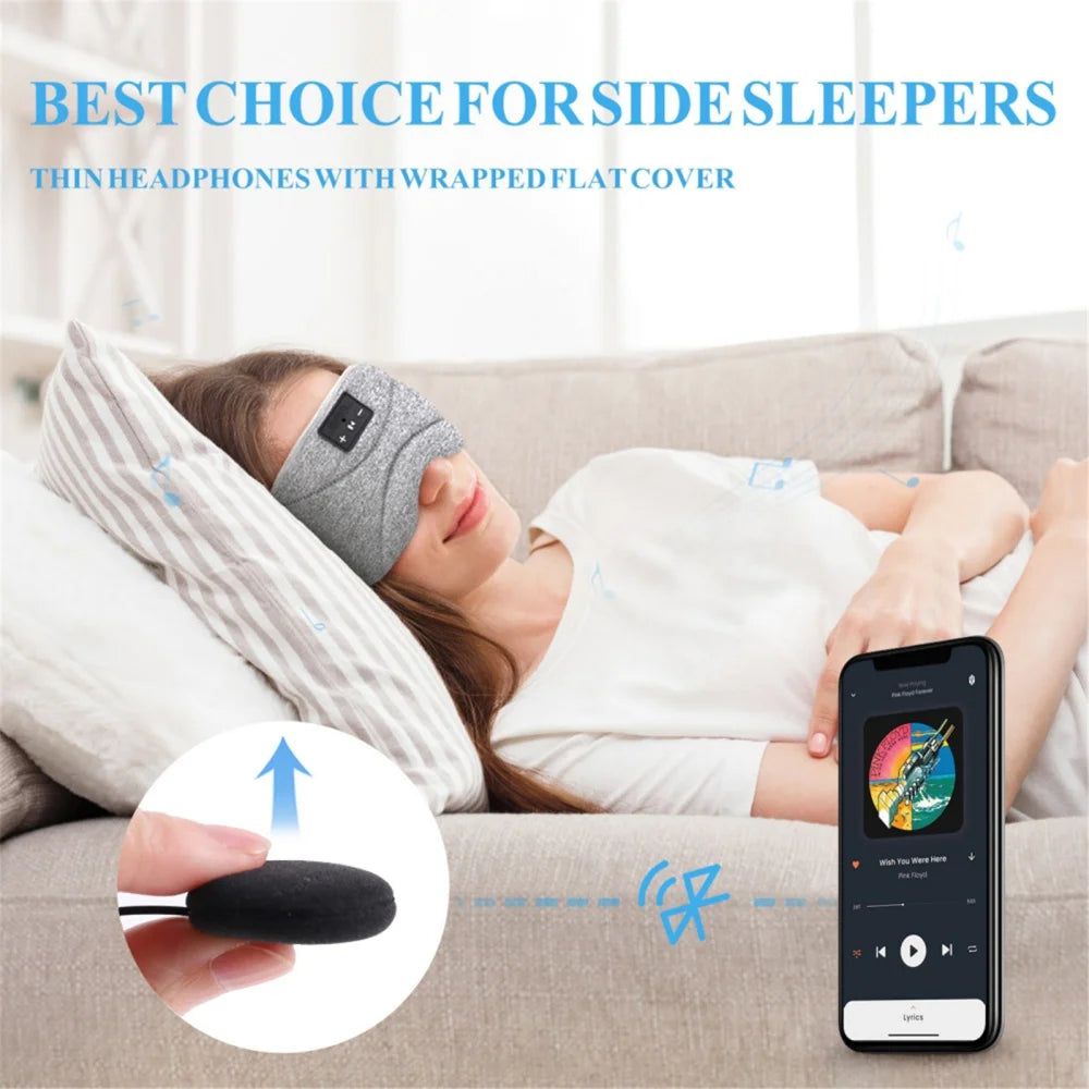 3D Sleep Headset Wireless Bluetooth V5.0 Headset